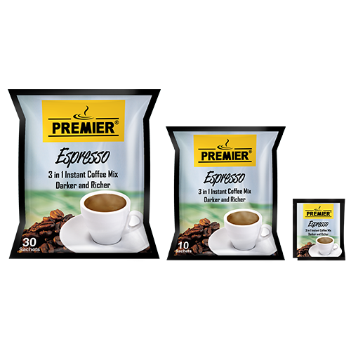 <span>PREMIER</span> ESPRESSO 3 in 1 INSTANT  COFFEEMIX